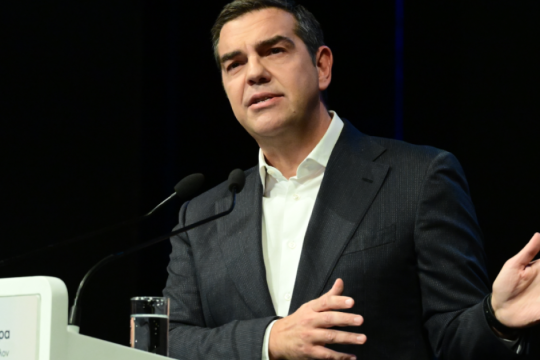 Η παρουσίαση της «Ιθάκης» του Αλ. Τσίπρα στη Λάρισα [LIVE]